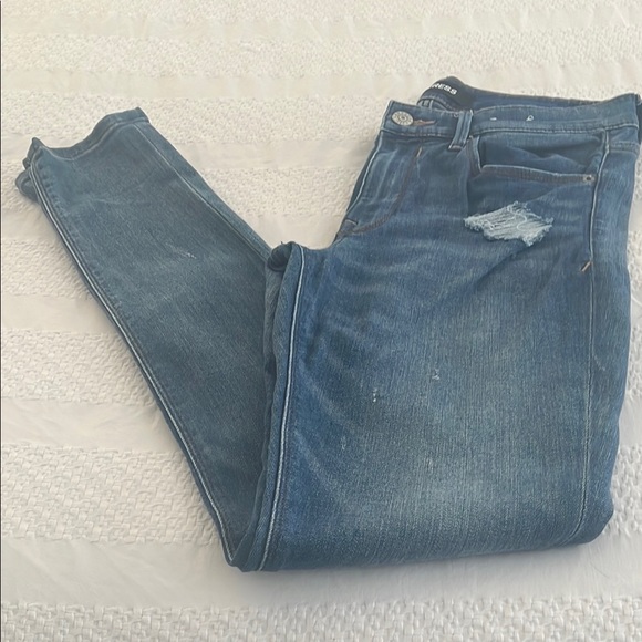 Mid Rise Stretch Denim Jeans - Picture 3 of 4